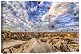 Canvastavla  Balloon spectacle Cappadocia - Turkey - Achim Thomae
