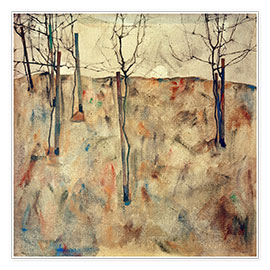 Poster Bare Trees