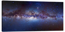 Canvastavla  Vintergatans centrum - Alan Dyer