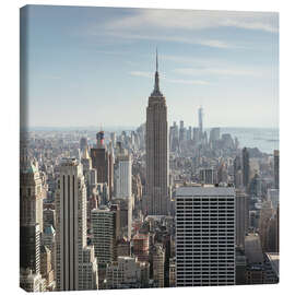 Canvastavla  Manhattan skyline with Empire State building, New York city, USA - Matteo Colombo