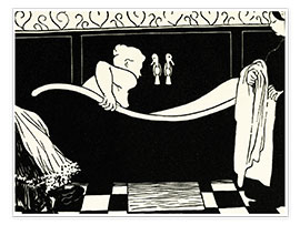 Poster  The Bath - Félix Édouard Vallotton