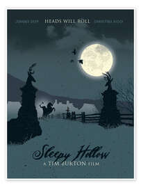 Poster  Sleepy Hollow - Golden Planet Prints