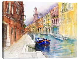 Canvastavla  Rio de San Barnaba, Venice, Italy - Eckard Funck