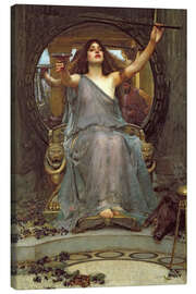 Canvastavla  Circe Offering the Cup to Ulysses - John William Waterhouse