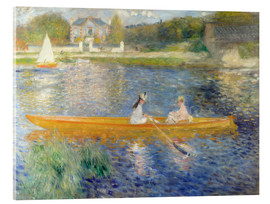 Akrylglastavla  The Seine at Asnieres - Pierre-Auguste Renoir