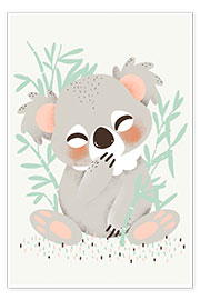 Poster  Animal friends - Koalan - Kanzilue