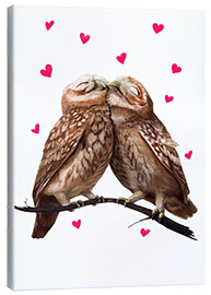 Canvastavla  Loving owls - Valeriya Korenkova