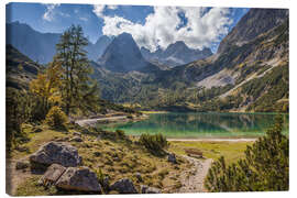 Canvastavla  Idyllic mountain lake in the Tyrol mountains (Austria) - Christian Müringer