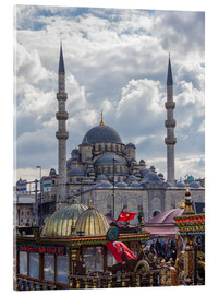 Akrylglastavla  A mosque in Istanbul