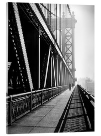 Akrylglastavla  Manhattan Bridge 1936 - Christian Müringer