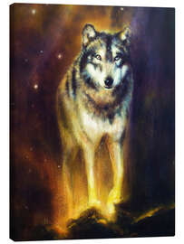 Canvastavla  Cosmic Wolf - Kidz Collection