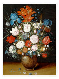 Poster Bouquet of flowers in a vase 