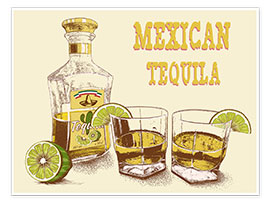 Poster  Tequila Drink