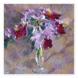 Poster  orchid - Augusto Giacometti