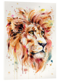 Akrylglastavla  All Things Majestic (Lion) - Sillier Than Sally