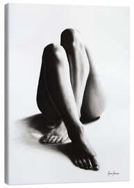 Canvastavla  Nude study of the legs 42 - Ashvin Harrison