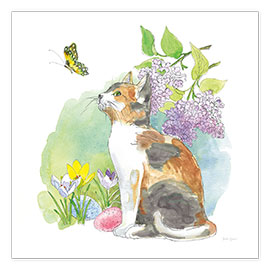 Poster  Easter Kitten II - Beth Grove