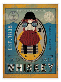 Poster Sailor IV Old Salt Whiskey