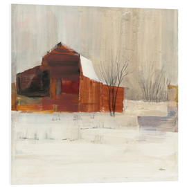 PVC-tavla  Winter on the farm - Albena Hristova