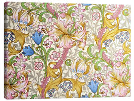 Canvastavla  Golden lily - William Morris
