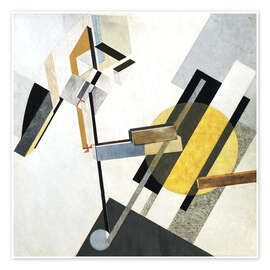 Poster  Proun 19D - El Lissitzky