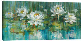 Canvastavla  Water Lily Pond - Danhui Nai