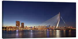 Canvastavla  Rotterdam skyline panorama - Michael Valjak