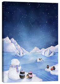 Canvastavla  Stars of the Antarctic - Rebecca Richards