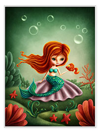Poster  Little mermaid - Elena Schweitzer