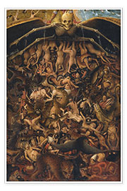 Poster  The Last Judgment - Jan van Eyck