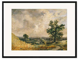 Inramat konsttryck  English countryside - John Constable