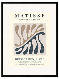 Inramat konsttryck  Matisse Berggruen &amp; cie - TAlex